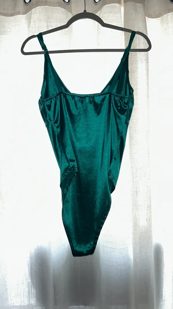 Corset bodysuit Green Size L - Image 2