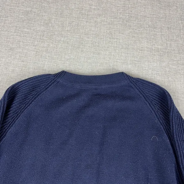 Vince Sweater Womens‎ XS Blue 100% Cotton Crew Neck Raglan Pullover Lightweight - Image 11