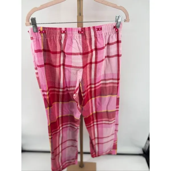 Victoria’s Secret PINK Vintage Y2K Plaid Pajama Lounge Pants Women’s Small - Image 8