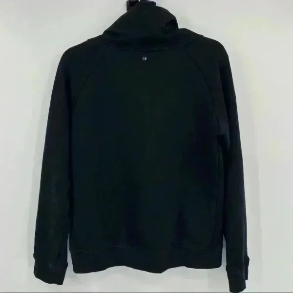 Z by Zella Full Effect Women's Black Zip‎ Activewear Casual Sweater Size L - Image 4