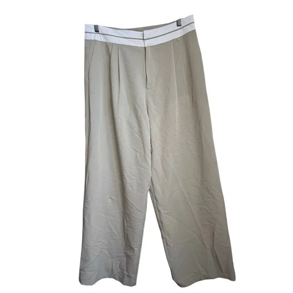WAYF exposed waistband trouser pants Small - Image 2