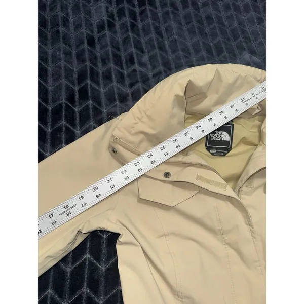 The North Face HyVent Waterproof Rain Trench Belted Jacket Womens Size Xsmall - Image 13