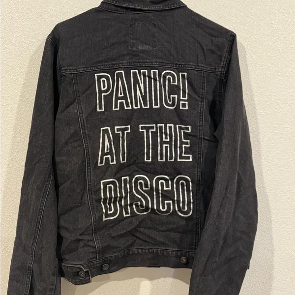 Panic At The Disco Denim Jacket XL NWOT Hot Topic Rare - Image 5