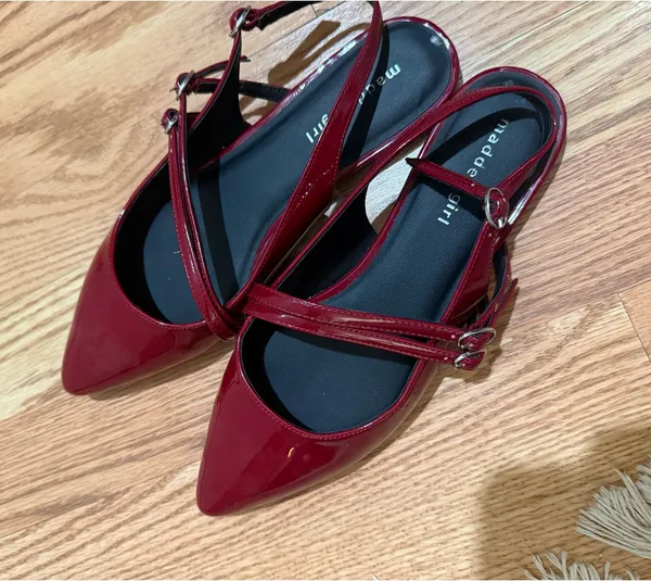 Madden Girl Women’s Pointed Toe Slingback Flats - Image 2