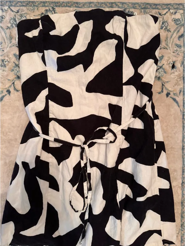 Abercrombie Strapless Romper - Large Tall - Image 2