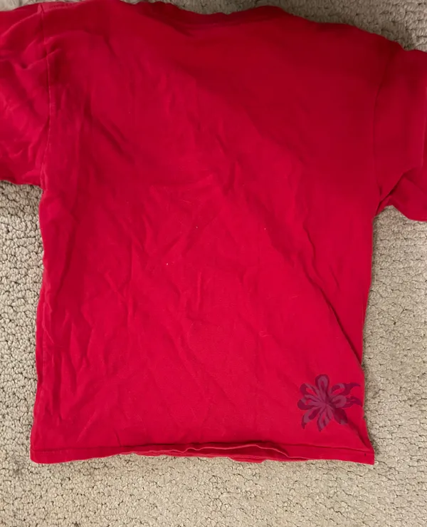 Thrifted tropical hawaii longsleeve y2k shirt top - Image 2