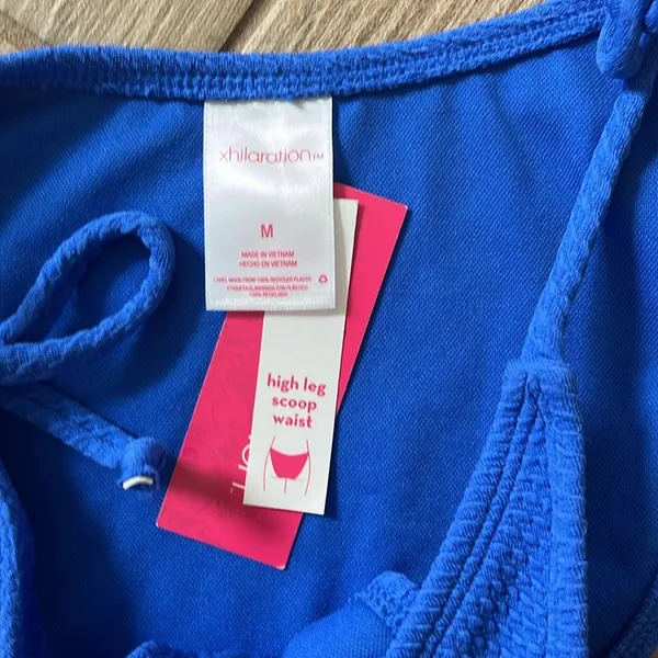 NWT Xhilaration high leg scoop waist bikini bottoms - Image 4