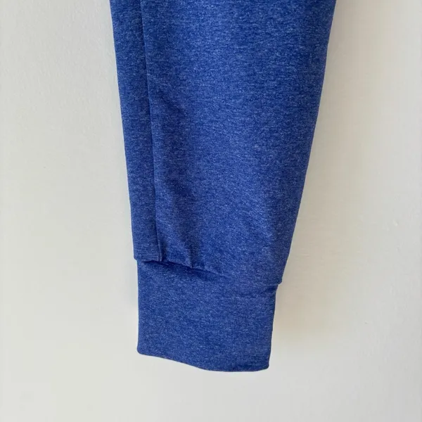 NVGTN Blue Joggers Drawstring Waist Athleisure Workout Gym Sporty Active Wear - Image 6