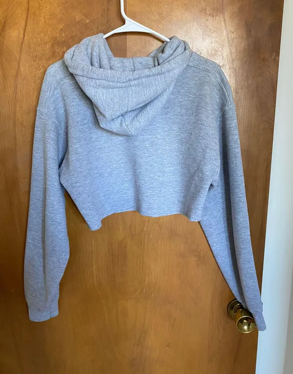 Indiana University Cropped Hoodie - Image 2