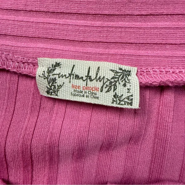 Free People Intimately Serenity Corset Cami Tank Top in Pink Women’s Size Medium - Image 8