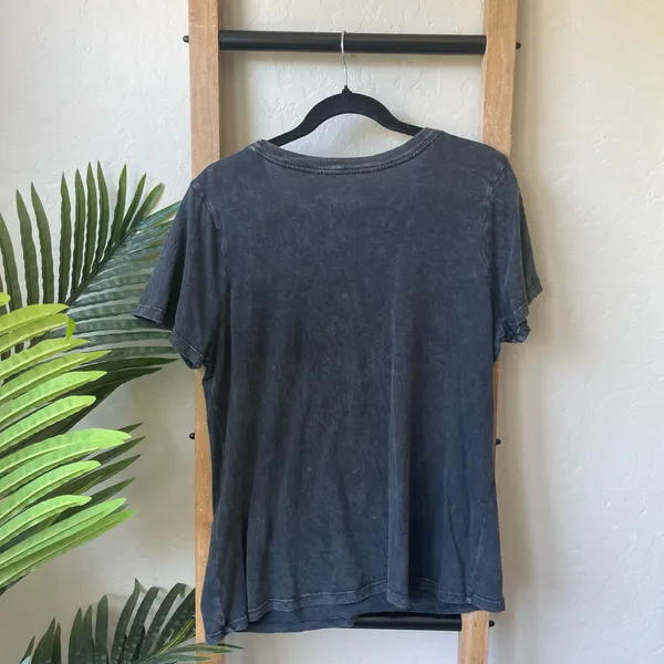 Vintage Canvas Radiate Positivity Graphic Tee - Image 4