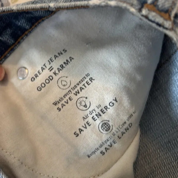 J Crew point sur distressed button fly light wash denim straight leg jeans - Image 10