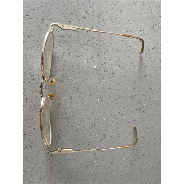 Savvy 51-16-130 Eyeglasses Frames ONLY Glasses Full Rim gold Vtg - Image 2