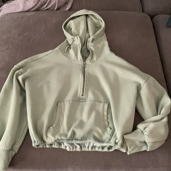 EUC FP Movement Shelter Hoodie sold out color Frosted Mint - Image 5