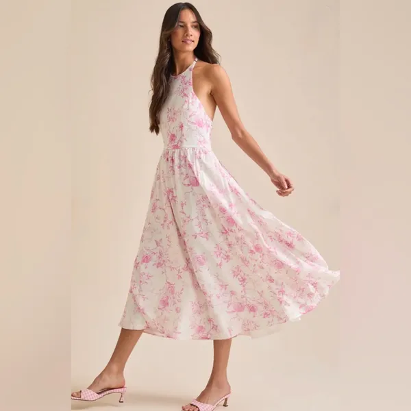 NWT Altar’d State Nikolet Floral Maxi Dress - Image 3