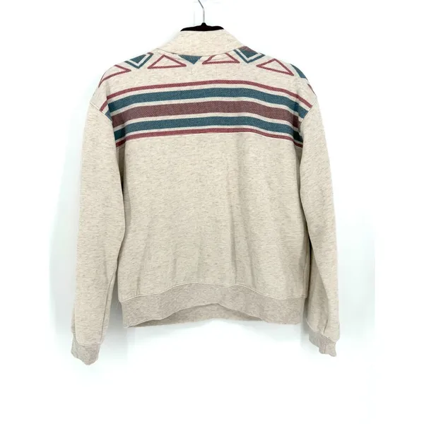 Rank 45 Women's Medium Southwestern Aztec‎ Quarter-Zip Pullover - Image 5