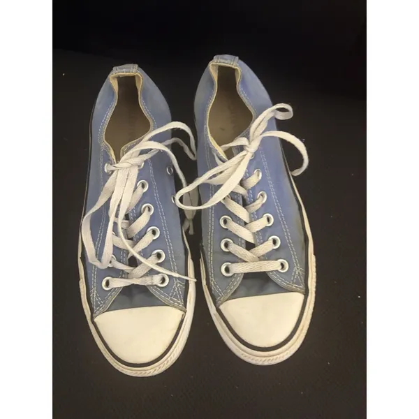 Converse Unisex CT All Star‎ 136564F Blue Low Top Shoes Sneakers Size W 8 M 6 - Image 4
