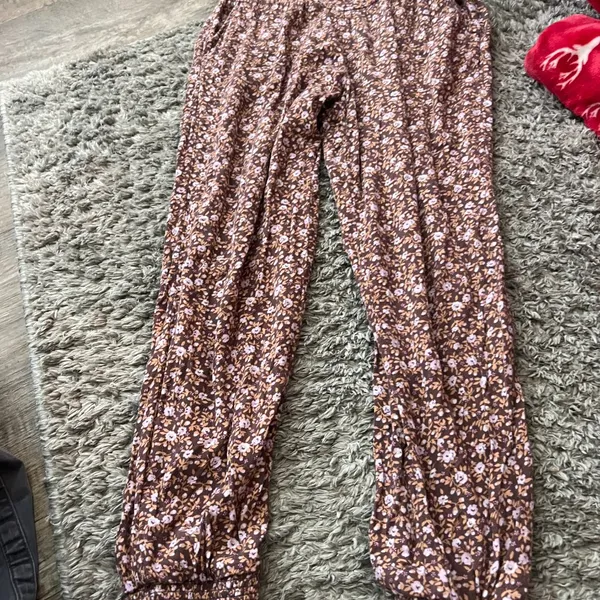 AERIE Homebody‎ Jogger Pant In Mauve Floral size XS - Image 8