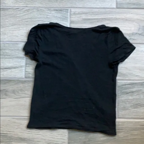 Out from under black criss cross t-shirt - Image 5