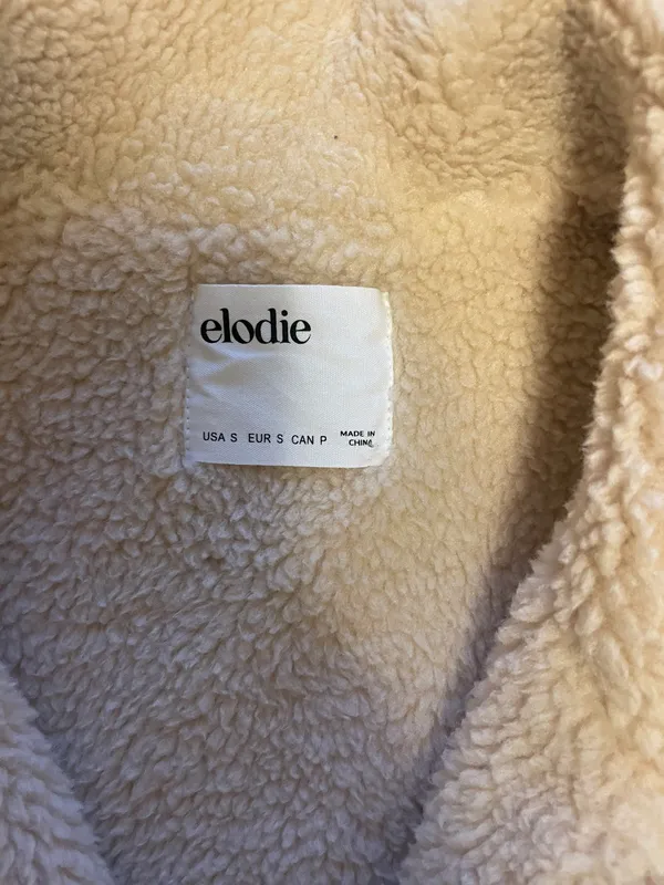 Elodie Sherpa Vest • Size S - Image 4