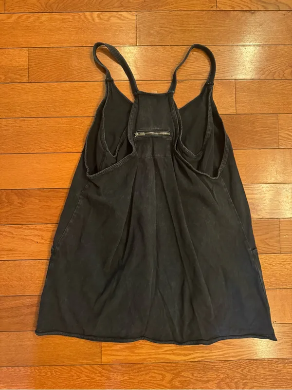 FP Movement Hot Shot Mini Dress — Washed Black (Size XS) - Image 5