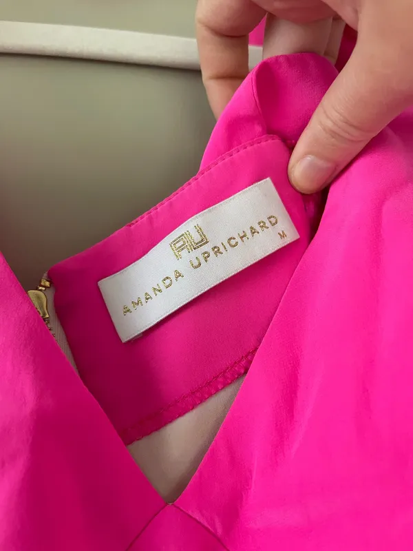 Amanda Uprichard Silk Dress - Image 4