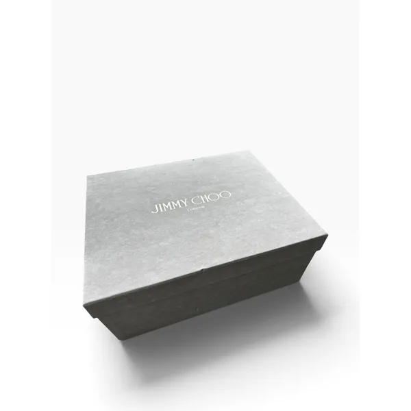 Jimmy Choo Minny 85 Sandals 38 Tie Dye Oasis Fabric Strappy Heels Box Dust Bag - Image 9
