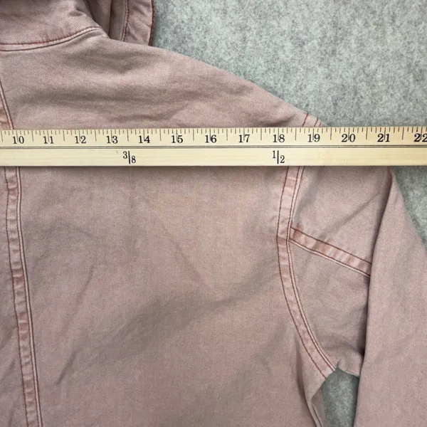 Old Navy Barn Jacket Women S Canvas Utility Workwear Outdoor Coastal Grandma Zip - Image 11