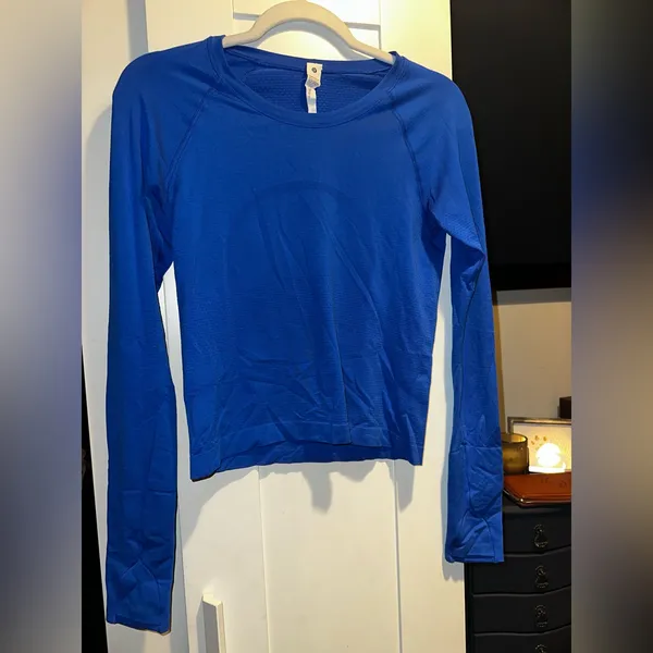 Lululemon Swiftly Tech Long Sleeve Shirt 2.0 Symphony Blue / Symphony Blue $78 - Image 6