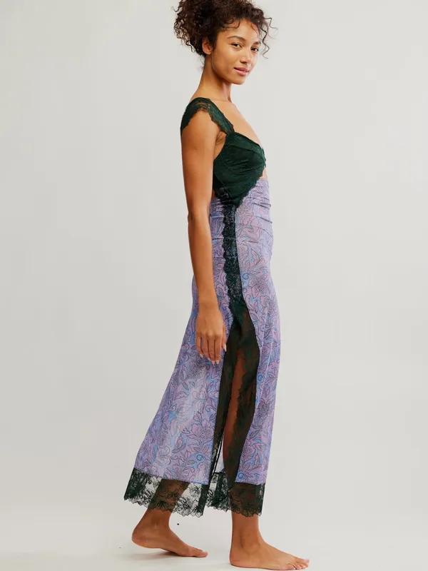 Free people Suddenly Fine Maxi Slip Dress - Image 9