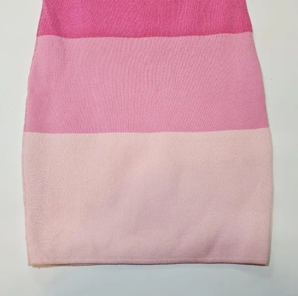 superdown Perla Ombre Mini Dress in Pink Ombre - Image 4
