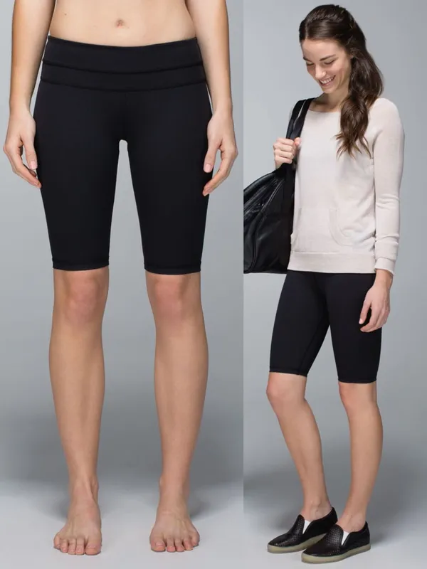 Lululemon • Groove Short *Full-On Luxtreme (Tall) black bike shorts compression - Image 2