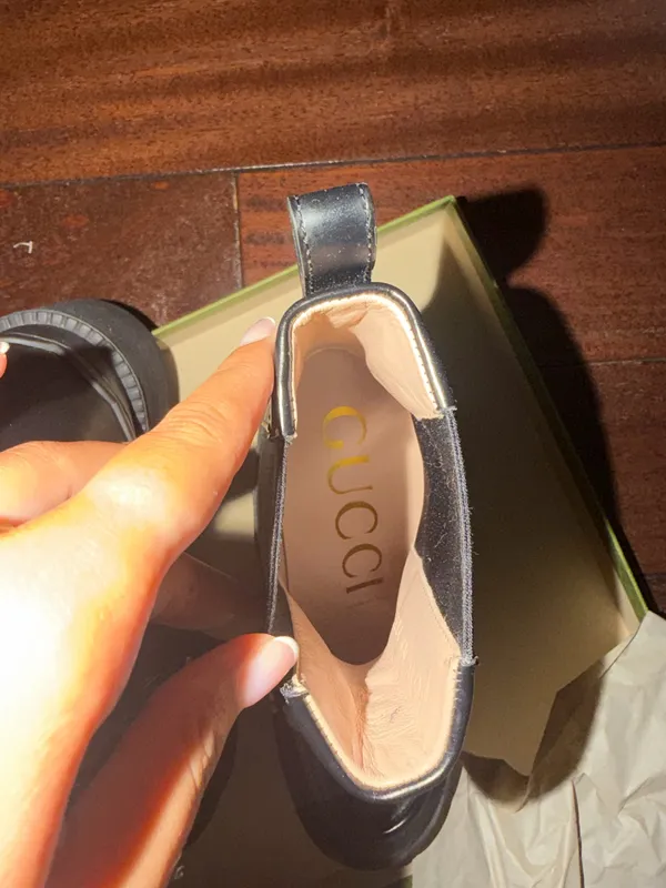 Gucci Boots Black Leather  - Image 3