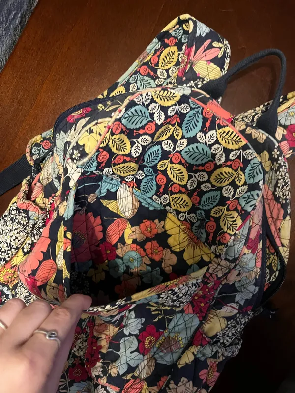 Vera Bradley Backpack Floral - Image 3