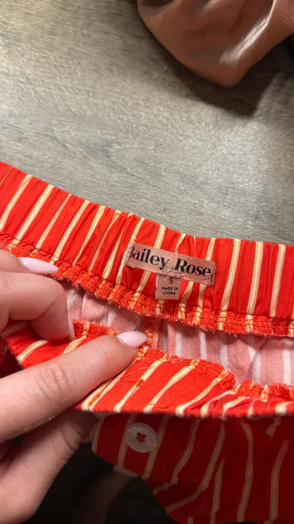These Three Boutique Red Striped Boxer Shorts - Image 5