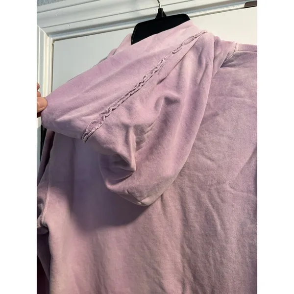 Dannijo Hoodie Womens‎ Small Purple Excellent Cotton French Terry Pullover - Image 5