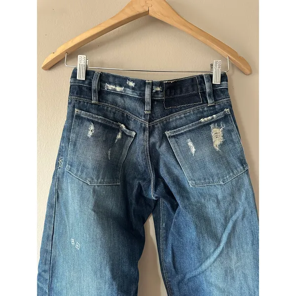 Ksubi Wide Leg Jeans Vintage Y2K Size 6 - Image 4