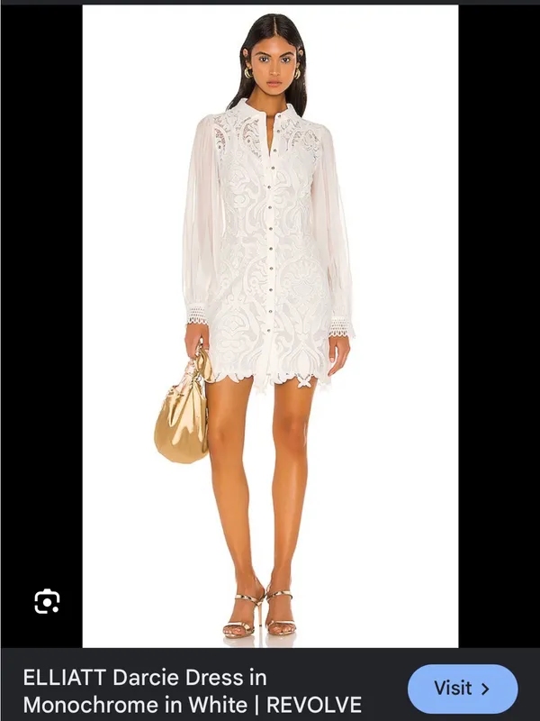 Elliat lace Darcie mini dress - Image 3