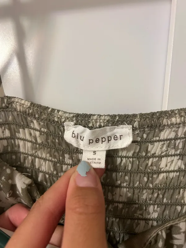 Blu Pepper Dress - Image 3
