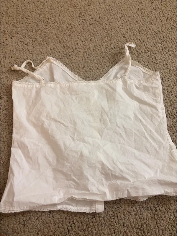 Brandy Melville Top Tank White - Image 2