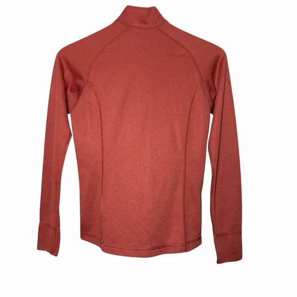 Carhartt‎ Womens 1/4 Zip Pullover Thermal Base Layer Rust XS WK015 Gorpcore - Image 4