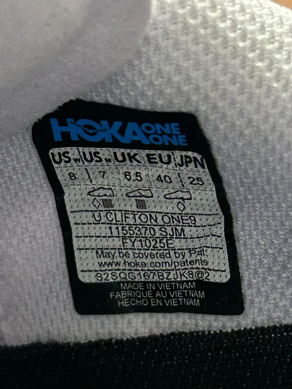 HOKA Clifton purple athletic training running shoes sneakers women’s 8 new - Image 8