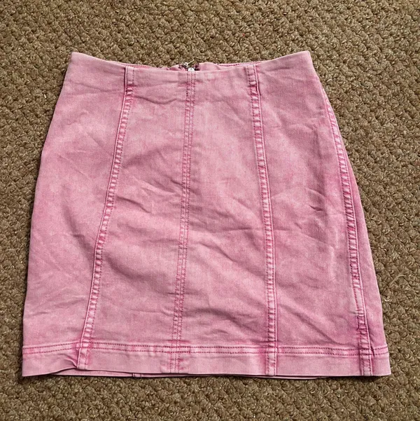 Free People Movement Denim Skirt - Image 2