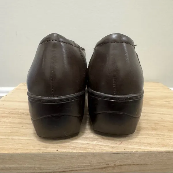 Thom Mcan Deidre Brown Leather Comfort Slip On‎ Shoes 7.5 - Image 4