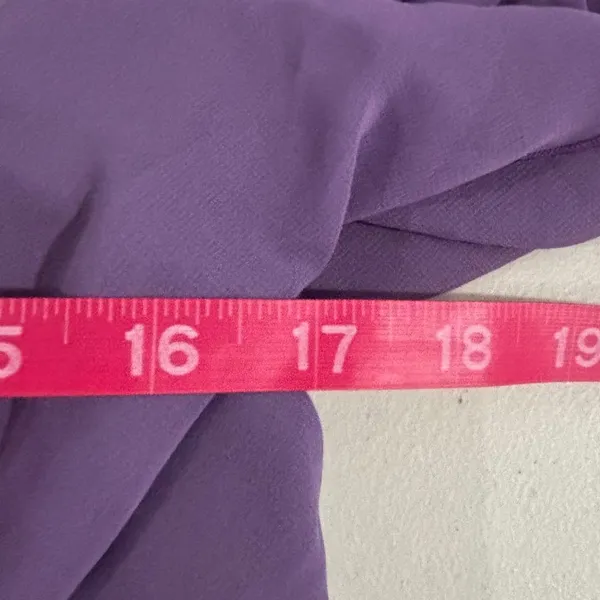Connected NWT Apparel Halter Backless‎ Mauve Lavender Dress 16 Formal - Image 7