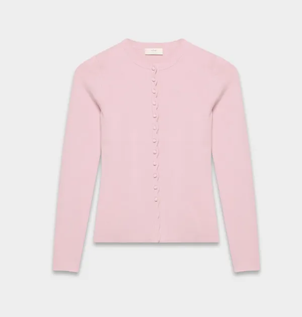Aritzia light pink cardigan  - Image 4