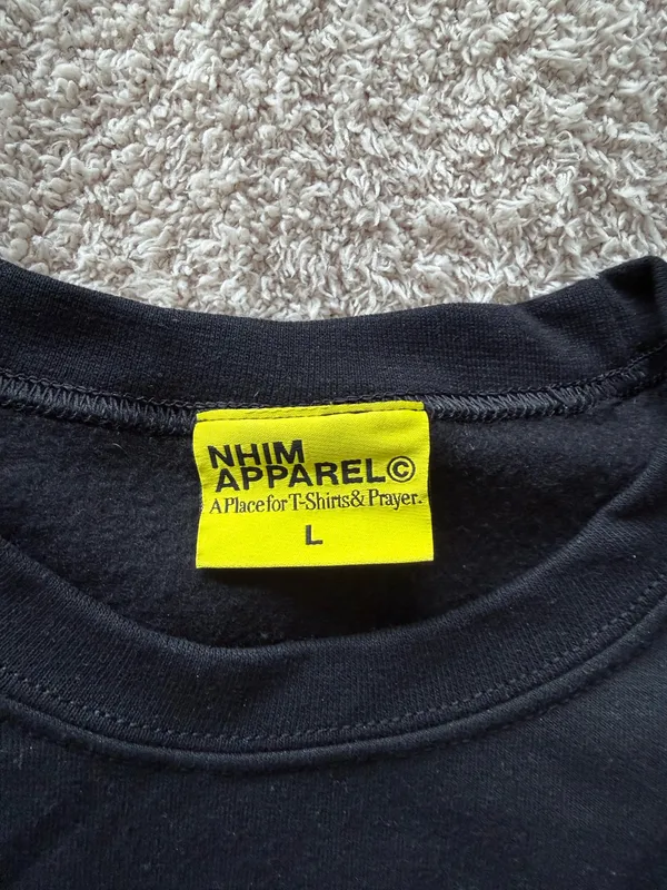 NHIM Crewneck Black Size L - Image 3