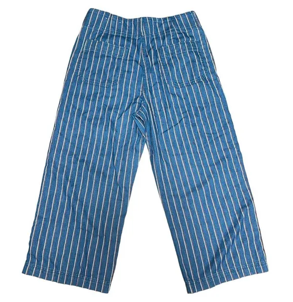 American Eagle  pinstriped wide leg capris - Image 2