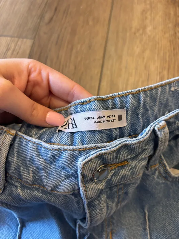 ZARA wide leg jeans  - Image 3