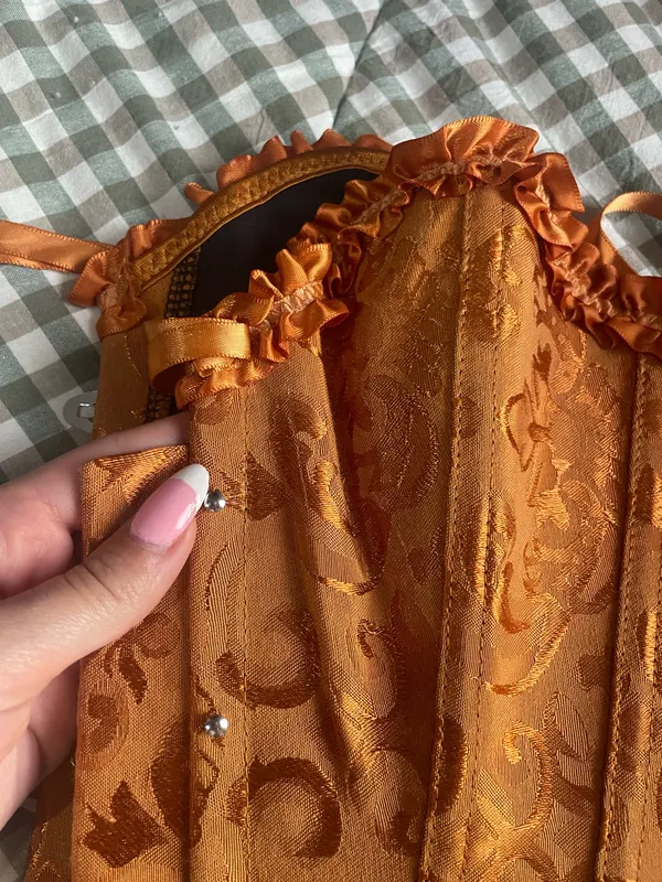 Orange corset Size XS - Image 3